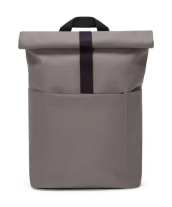 Lotus Hajo Mini Rolltop Rucksack 16″ Polyurethane dunkelgrau