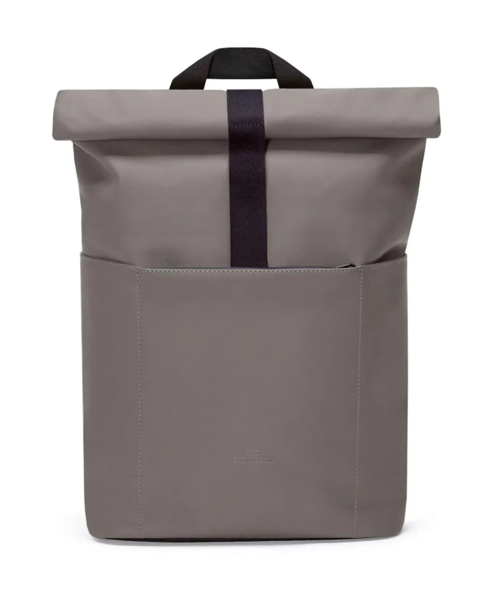 Lotus Hajo Mini Rolltop Rucksack 16″ Polyurethane dunkelgrau