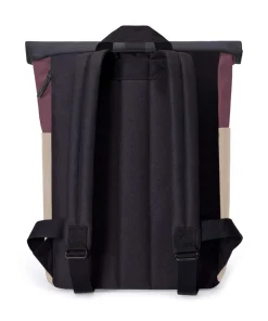 Lotus Hajo Mini Rolltop Rucksack 16″ Polyurethane beige/schwarz