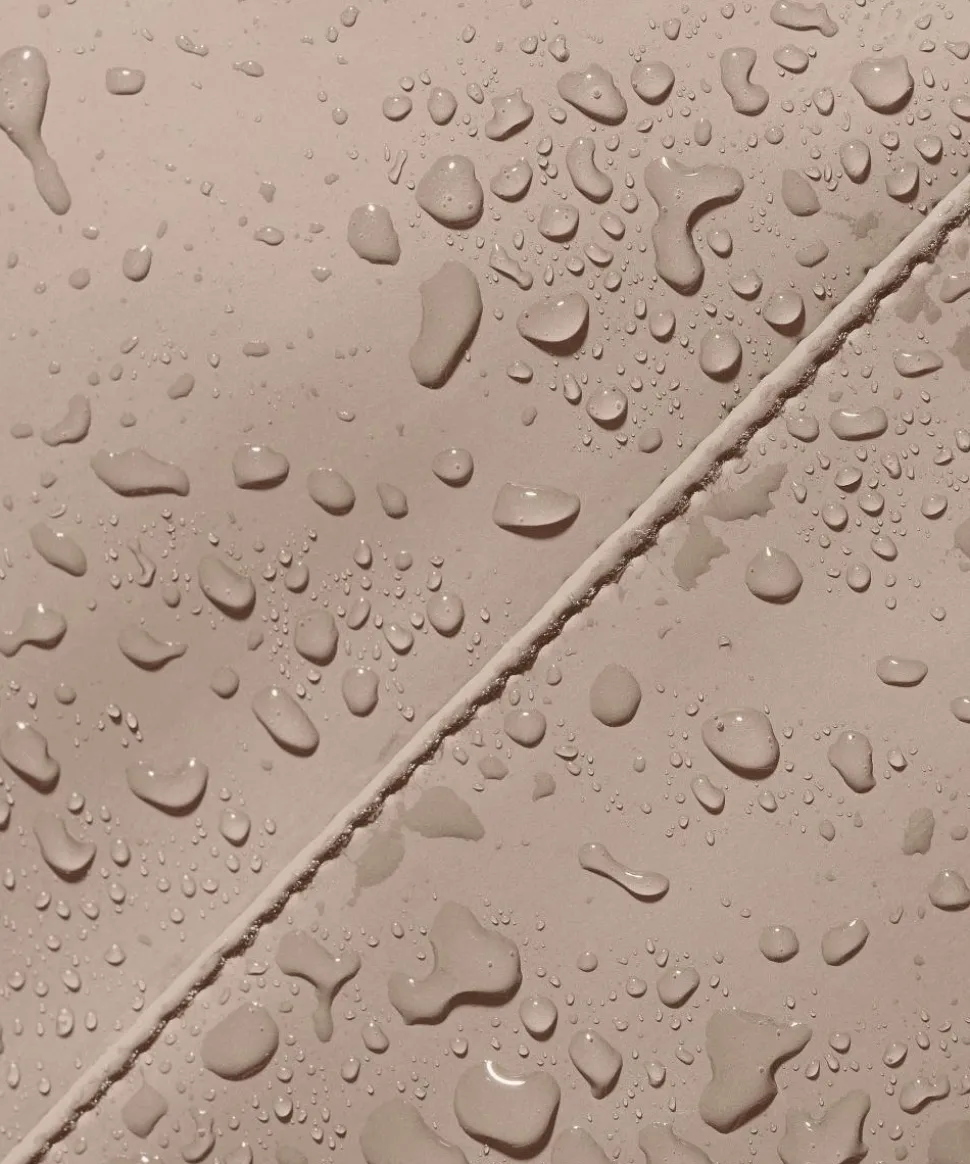 Lotus Hajo Mini Rolltop Rucksack 16″ Polyurethane beige/schwarz