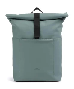 Lotus Hajo Mini Rolltop Rucksack 16″ Polyurethane grünblau