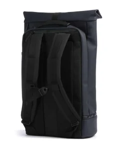 Lotus Hajo Pro Rolltop Rucksack 15″ Lederimitat navy