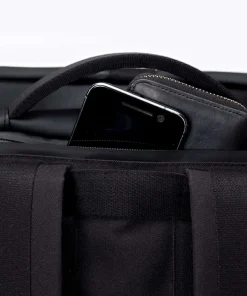 Lotus Hajo Pro Rolltop Rucksack 15″ Lederimitat schwarz