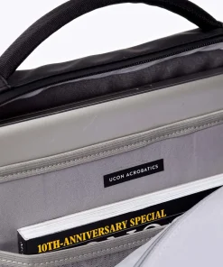 Lotus Hajo Pro Rolltop Rucksack 15″ Lederimitat schwarz