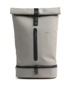 Lotus Hajo Pro Rolltop Rucksack 15″ Lederimitat grau