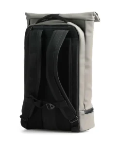 Lotus Hajo Pro Rolltop Rucksack 15″ Lederimitat grau