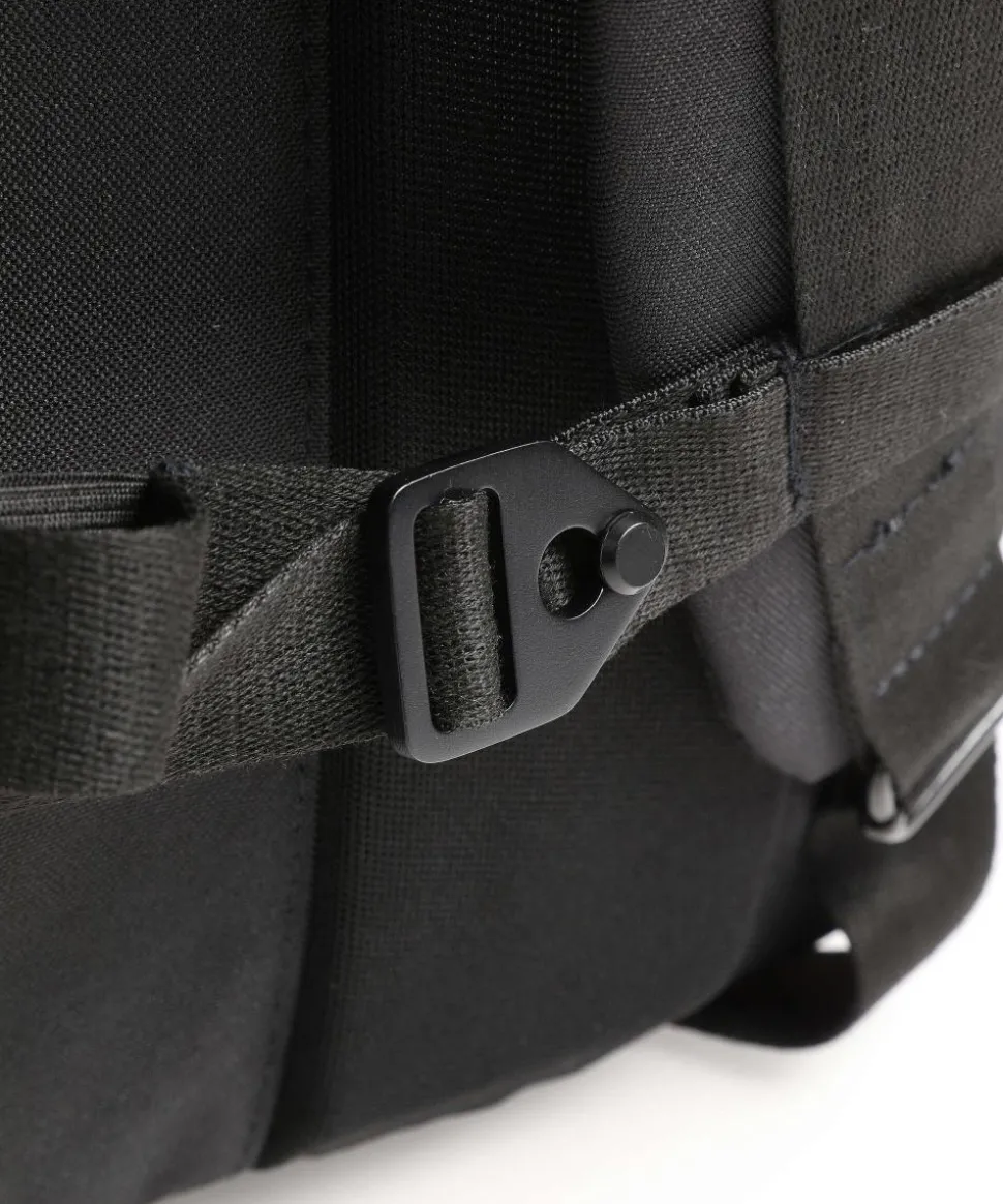 Lotus Hajo Pro Rolltop Rucksack 15″ Lederimitat grau