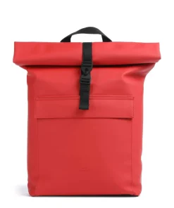 Lotus Jasper Medium Rolltop Rucksack 15.6″ Polyurethane, recyceltes Polyester rot