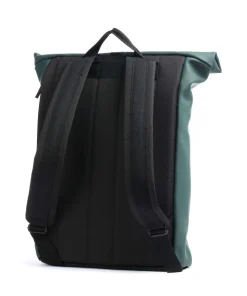 Lotus Jasper Medium Rolltop Rucksack 15.6″ Polyurethane, recyceltes Polyester dunkelgrün