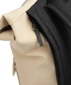 Lotus Jasper Medium Rolltop Rucksack 15.6″ Polyurethane, recyceltes Polyester beige