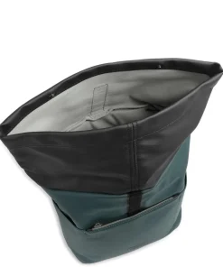 Lotus Jasper Mini Rolltop Rucksack 15″ Polyester, Polyurethane dunkelgrün