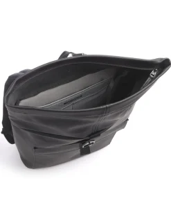 Lotus Jasper Mini Rolltop Rucksack 15″ Polyester, Polyurethane schwarz