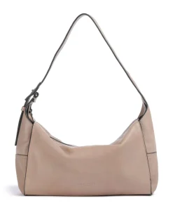 Lou 2 3D Leather M Beuteltasche genarbtes Rindsleder beige