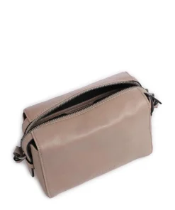 Lou 2 3D Leather S Umhängetasche genarbtes Rindsleder beige