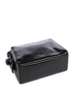 Lou 2 Paper Touch S Umhängetasche Rindsleder schwarz