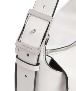 Lou Calf Optic M Beuteltasche fein genarbtes Kalbsleder weiß