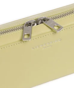 Lou Calf Optic XS Geldbörse Nappaleder gelbgrün