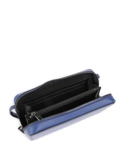 Lou Calf Optic XS Geldbörse Nappaleder blau