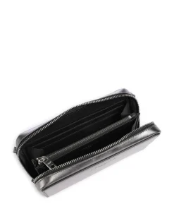 Lou Silverstone XS Umhängetasche Rindsleder silber