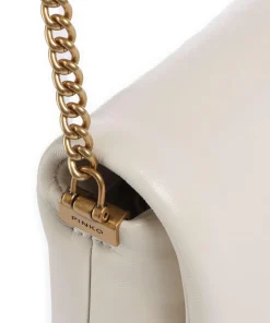 Love Click Puff Baby Umhängetasche Schafsleder elfenbein