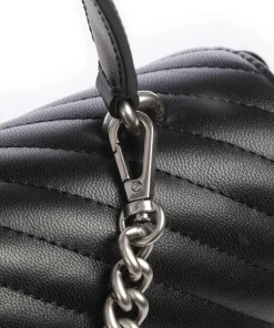 Love Lady Puff Big Handtasche Schafsleder schwarz