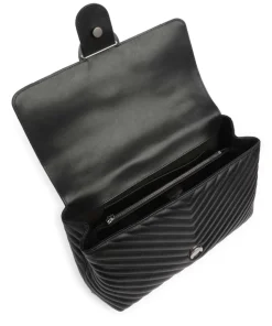 Love Lady Puff Big Handtasche Schafsleder schwarz