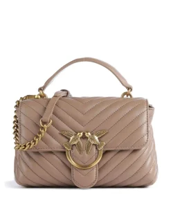 Love Lady Puff Mini Handtasche Schafsleder hellbraun