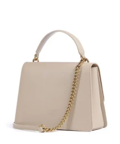 Love One Classic Handtasche fein genarbtes Rindsleder beige