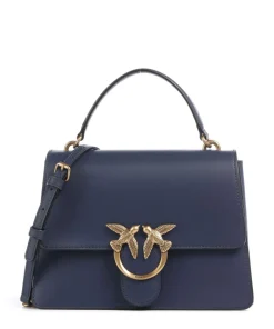 Love One Classic Handtasche fein genarbtes Rindsleder dunkelblau