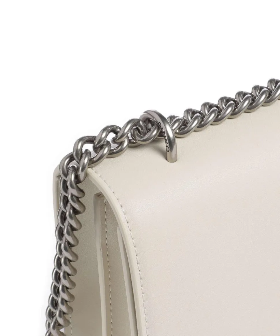 Love One Classic Schultertasche fein genarbtes Rindsleder elfenbein