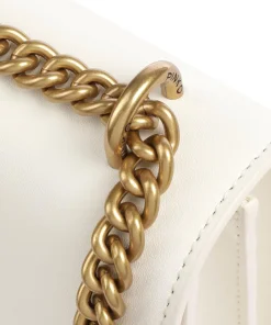 Love One Classic Schultertasche fein genarbtes Rindsleder elfenbein