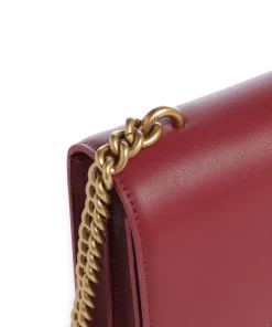 Love One Classic Umhängetasche fein genarbtes Rindsleder bordeaux