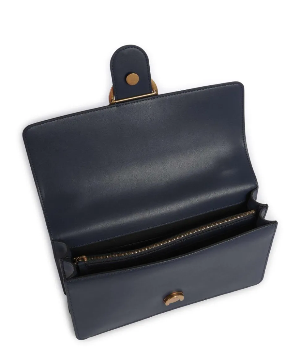 Love One Classic Umhängetasche fein genarbtes Kalbsleder dunkelblau