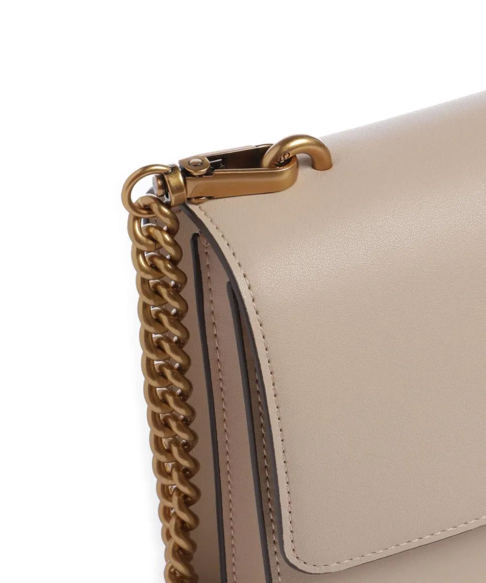 Love One Classic Umhängetasche fein genarbtes Kalbsleder hellbraun