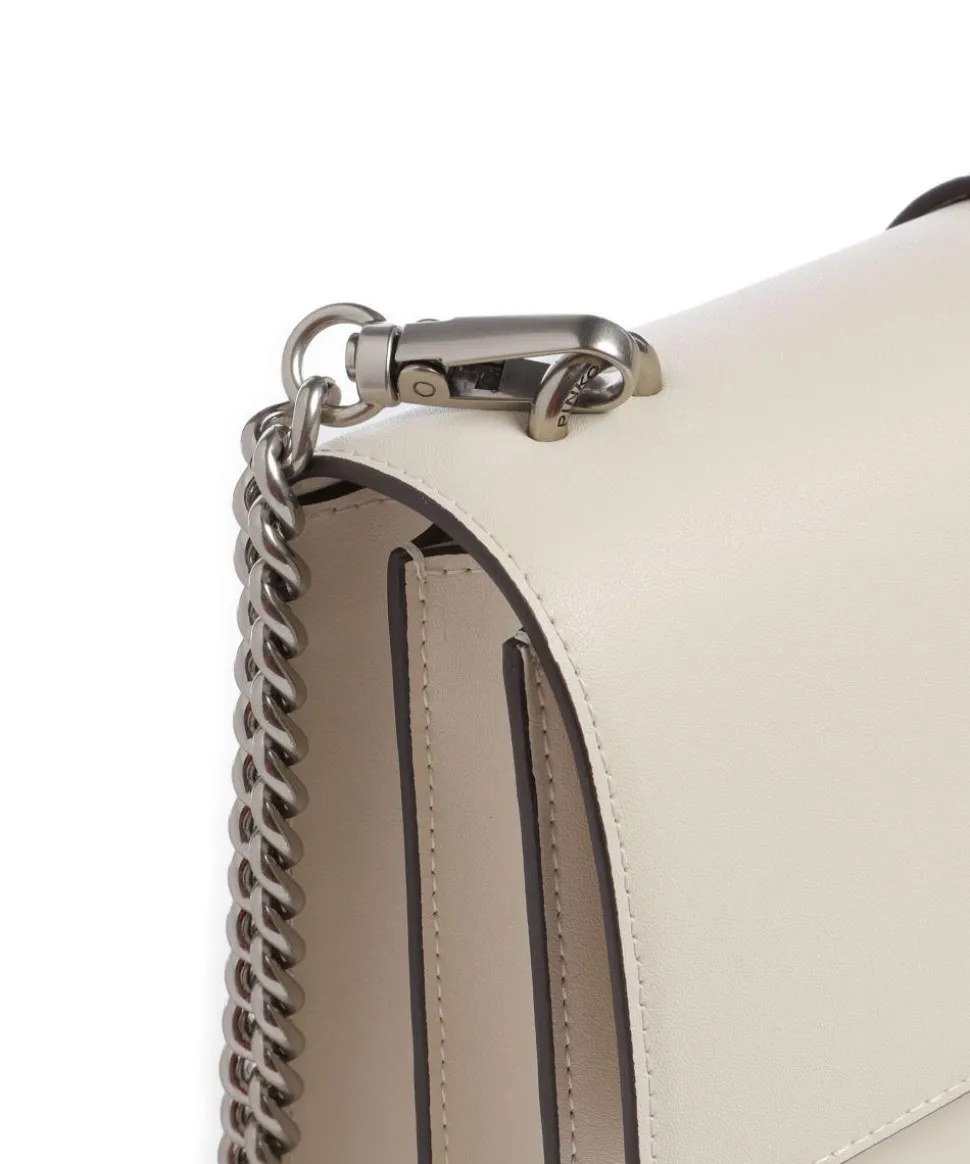 Love One Classic Umhängetasche fein genarbtes Kalbsleder creme