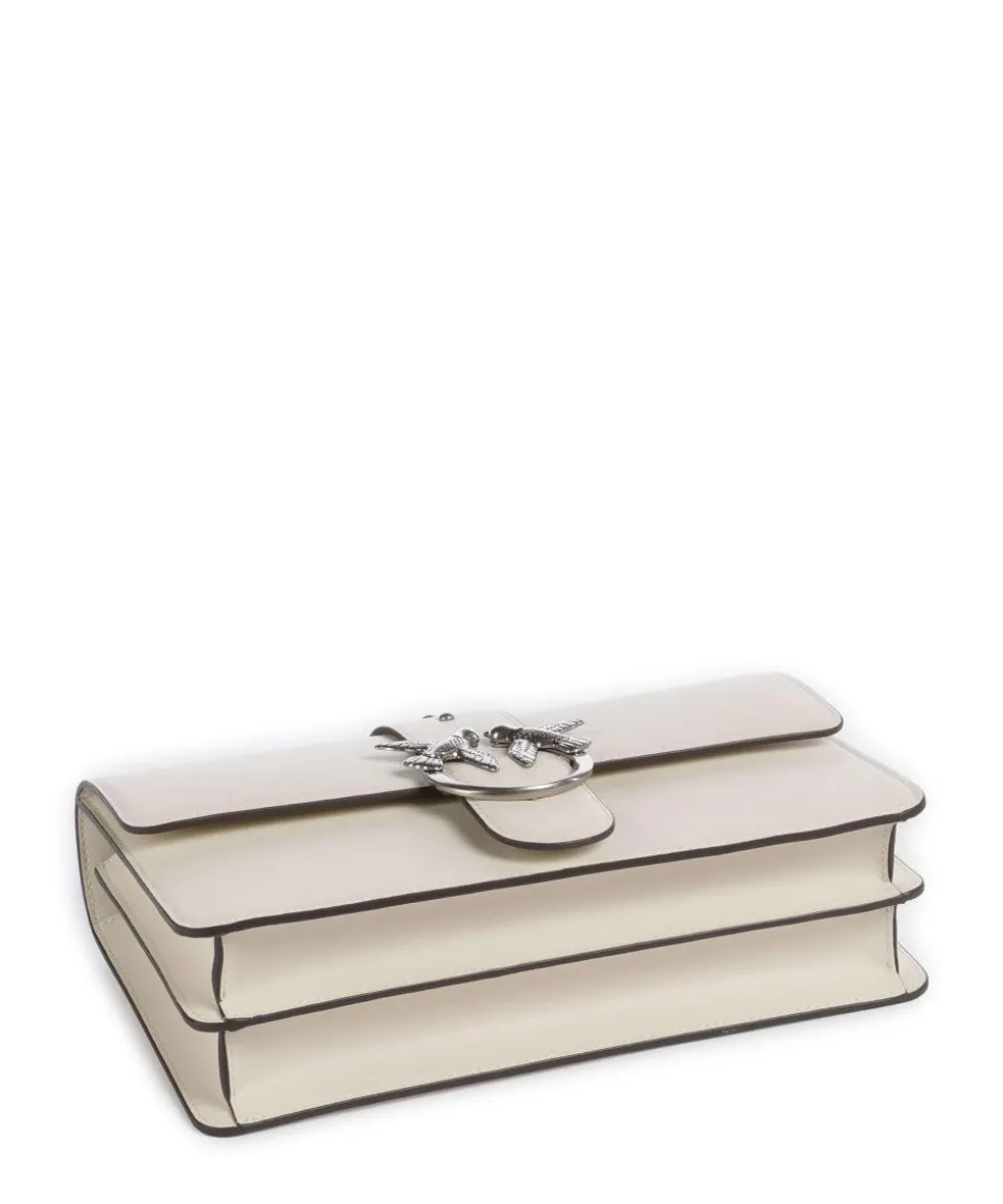 Love One Classic Umhängetasche fein genarbtes Kalbsleder creme