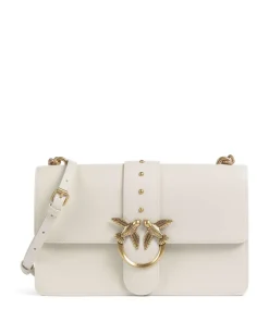 Love One Classic Umhängetasche fein genarbtes Rindsleder elfenbein