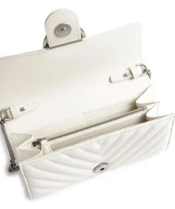 Love One Geldbörse fein genarbtes Rindsleder weiß