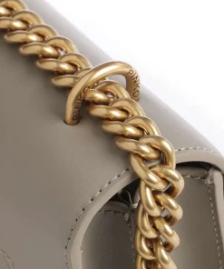 Love One Mini Schultertasche fein genarbtes Rindsleder taupe