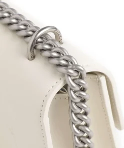 Love One Mini Schultertasche fein genarbtes Rindsleder elfenbein