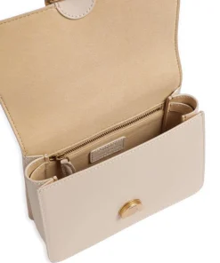 Love One Mini Umhängetasche fein genarbtes Rindsleder beige