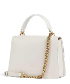 Love One Mini Umhängetasche fein genarbtes Rindsleder elfenbein