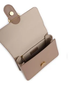 Love One Mini Umhängetasche fein genarbtes Rindsleder braun