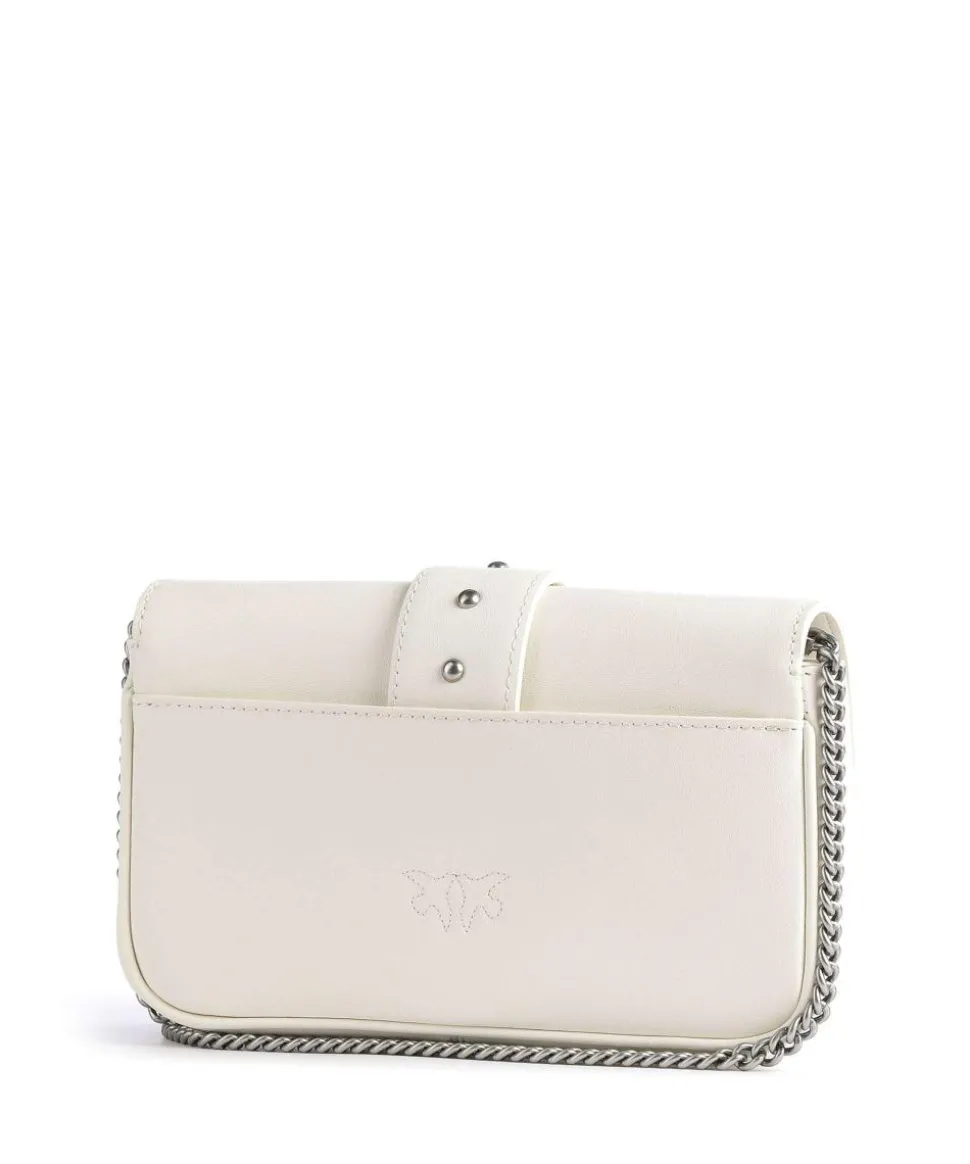 Love One Pocket Geldbörse fein genarbtes Leder elfenbein