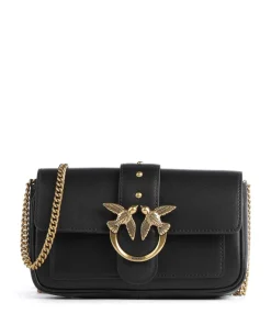 Love One Pocket Geldbörse fein genarbtes Leder schwarz