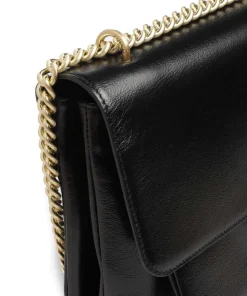 Love One Soft Big Schultertasche fein genarbtes Kalbsleder schwarz