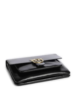 Love One Soft Big Schultertasche fein genarbtes Kalbsleder schwarz