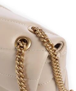 Love Puff Baby Schultertasche Schafsleder beige