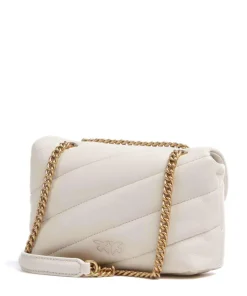 Love Puff Baby Schultertasche Schafsleder elfenbein