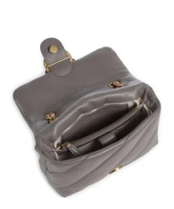 Love Puff Mini Schultertasche Schafsleder taupe
